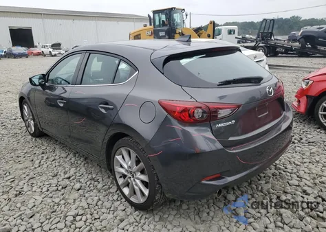 2017 Mazda 3 Grand Touring из США, поврежденный, VIN JM1BN1M31H1119217
